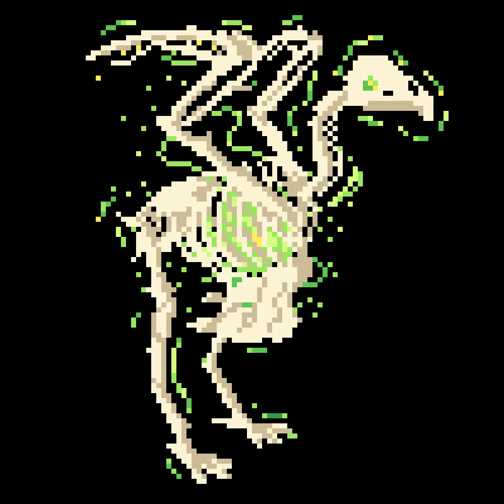 Poulet d_os de Callum avec magie par Leflopla