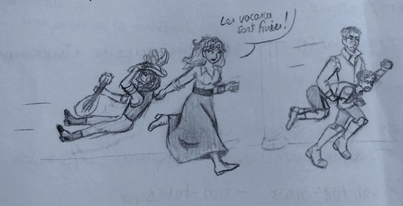 La fuite de Sabrenas par Lemon Pie