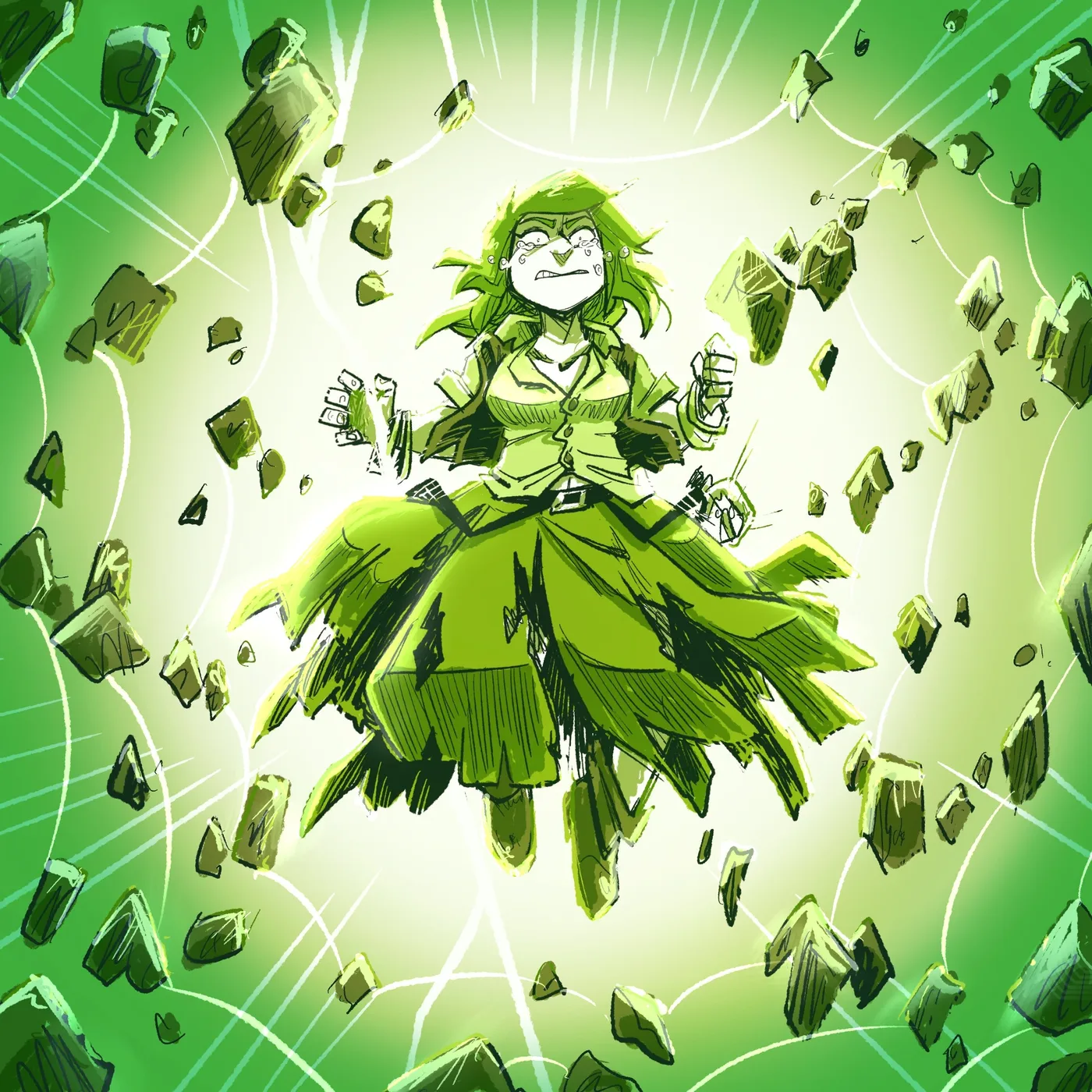 Chelinka araignée par ZatZatZatou