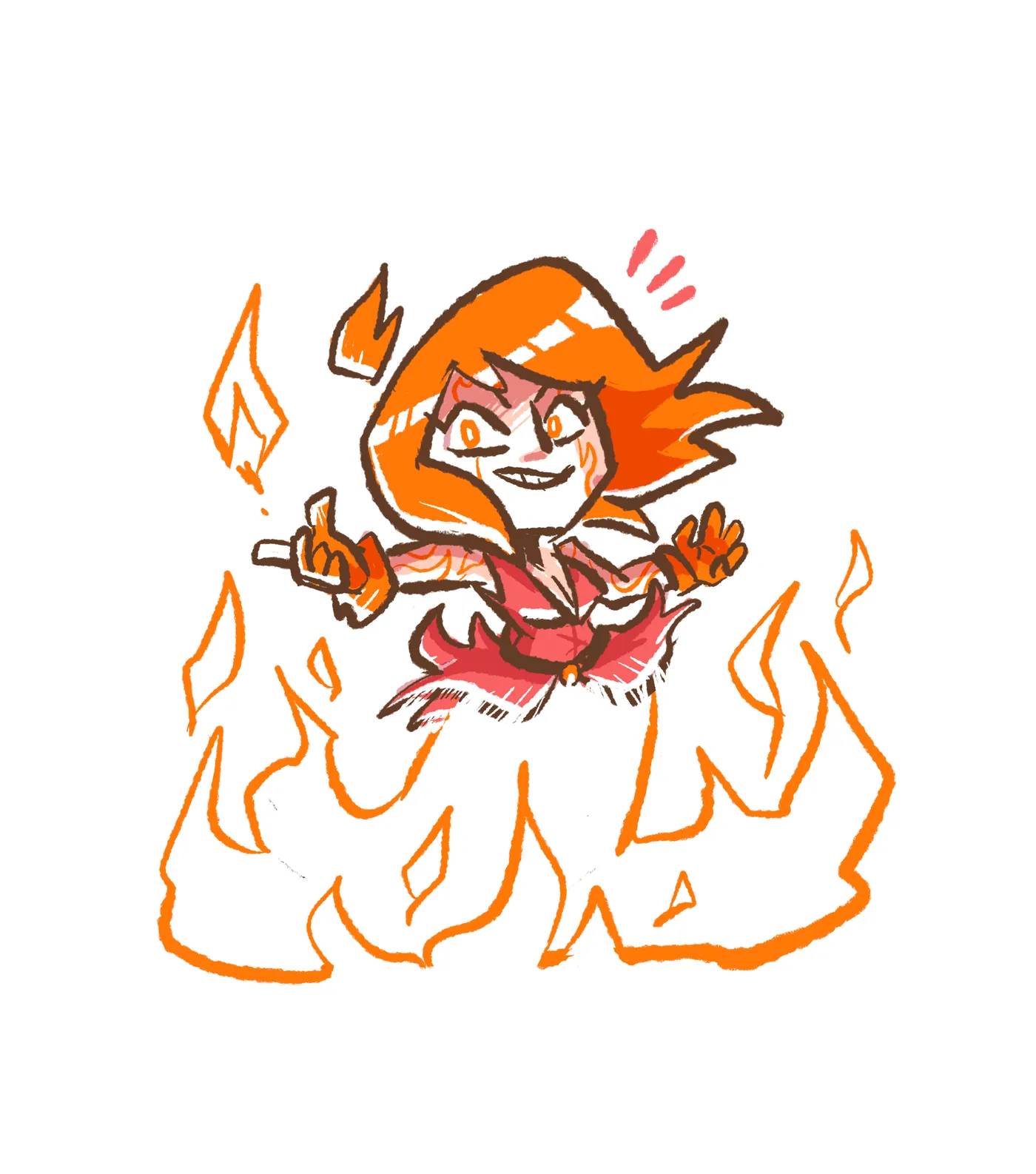 Chelinka déesse immolée par ZatZatZatou