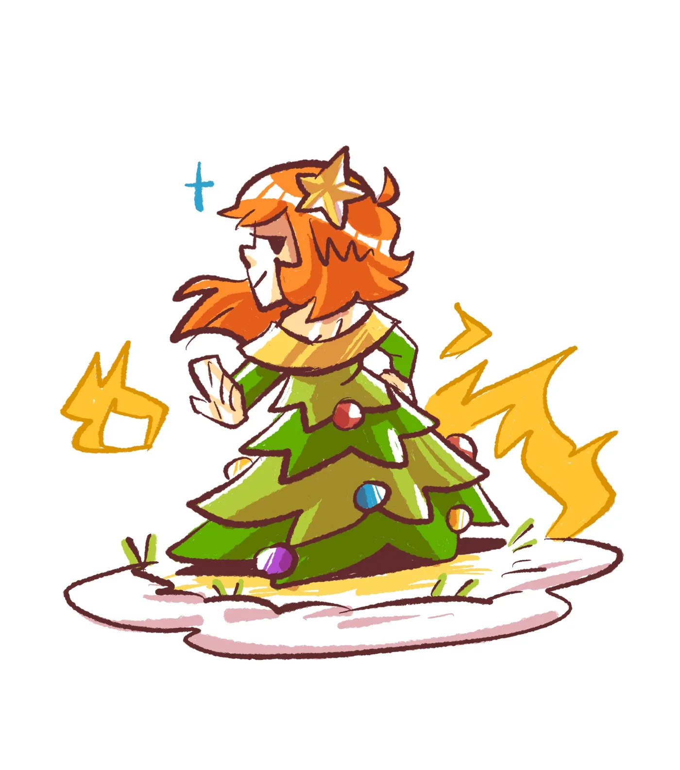 Chelinka Sapin par ZatZatZatou