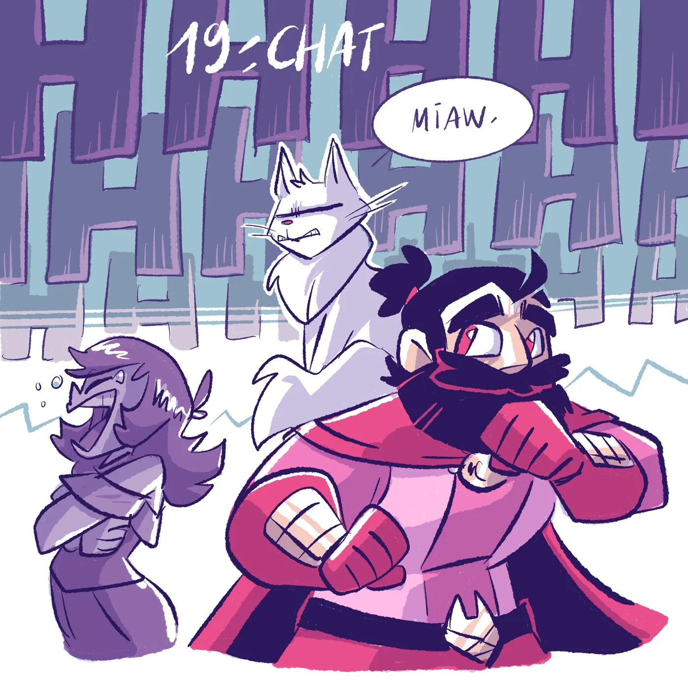 Neptune chat par ZatZatZatou