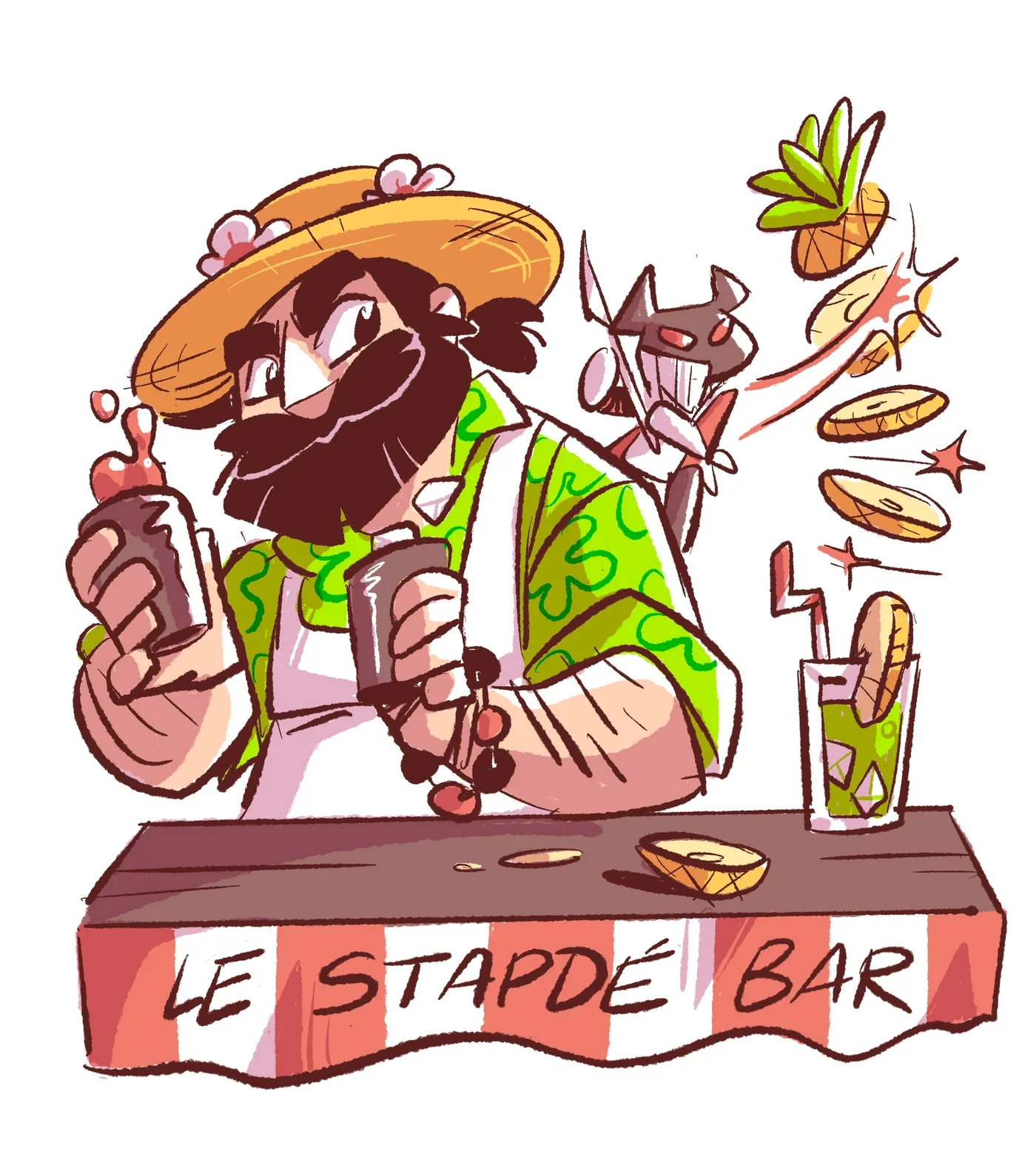 Someul à la plage par ZatZatZatou